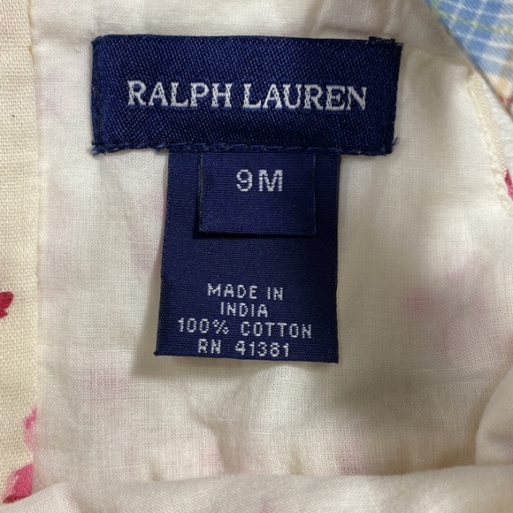 Ralph Lauren girls sundress size 9 months - Picture 5 of 6